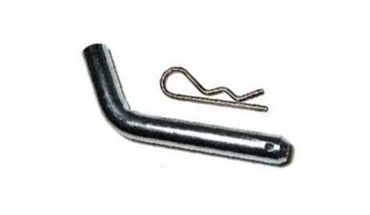 BENT HITCH PIN WITH CLIP