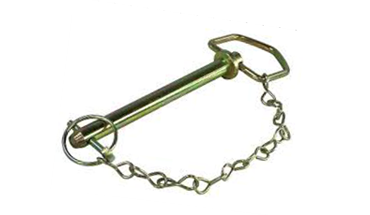 FOLDOVER HITCH PIN WITH LINCH PIN & CHAIN